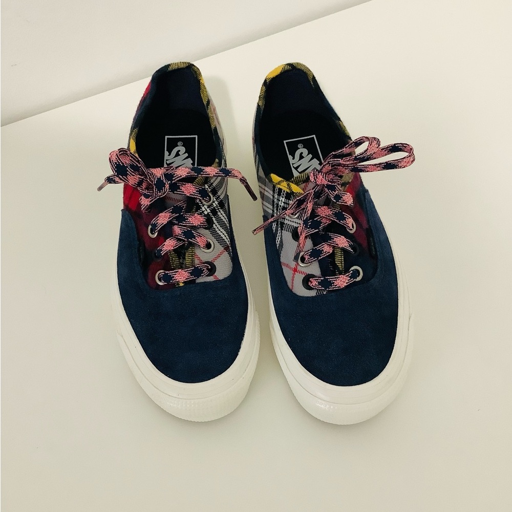 VANS AUTHENTIC 44DX ANAHEIM FACTORY PLAID MIX SNEAKERS , UNISEX 👟